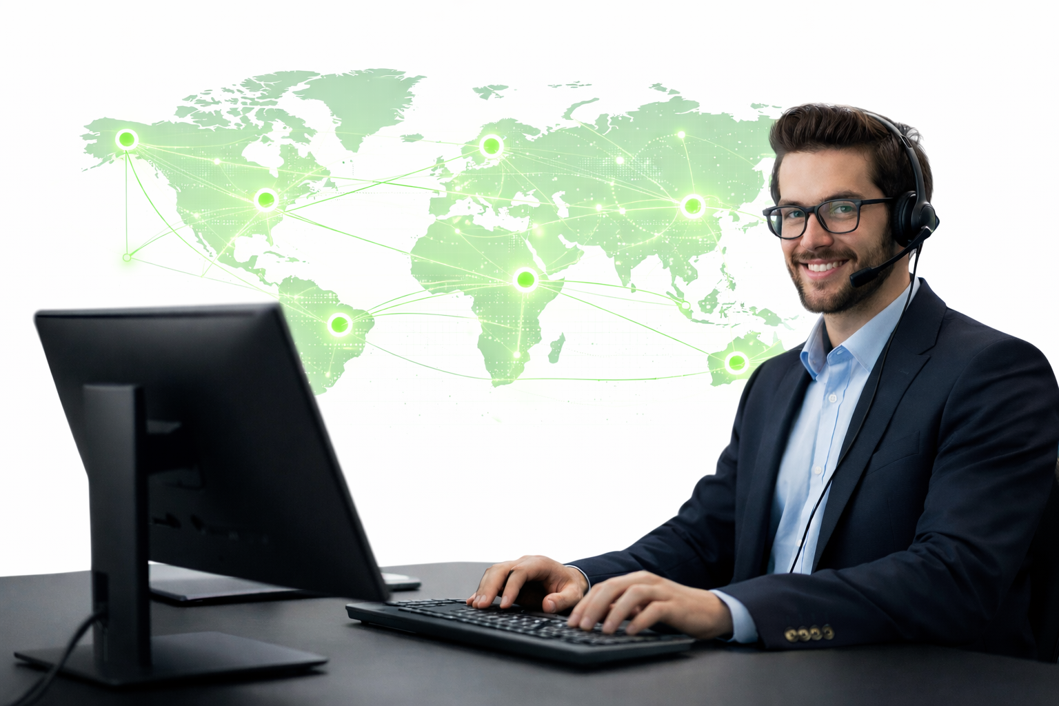 Globaler IT-Support mit internationaler Präsenz und vernetzten Support-Teams